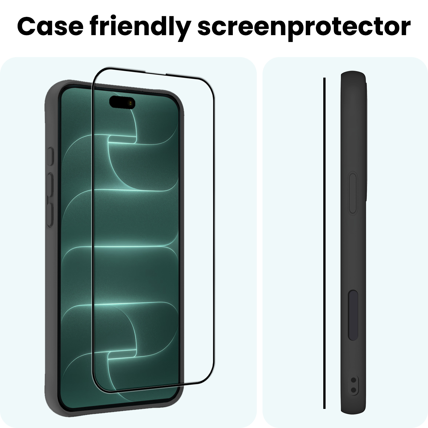 Forterra Forterra iPhone 18 Pro Max Screenprotector Glas Full Cover 2D