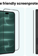 Forterra Forterra iPhone 18 Pro Max Screenprotector Glas Full Cover 2D - 3 PACK