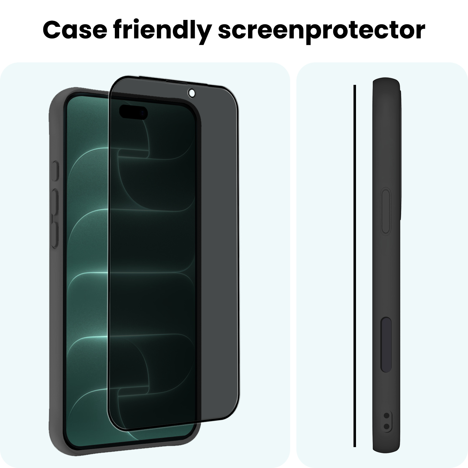 Forterra Forterra iPhone 18 Pro Screenprotector Glas Privacy