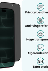 Forterra Forterra iPhone 18 Pro Screenprotector Glas Privacy - 2 PACK
