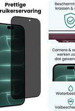 Forterra Forterra iPhone 18 Pro Screenprotector Glas Privacy - 2 PACK