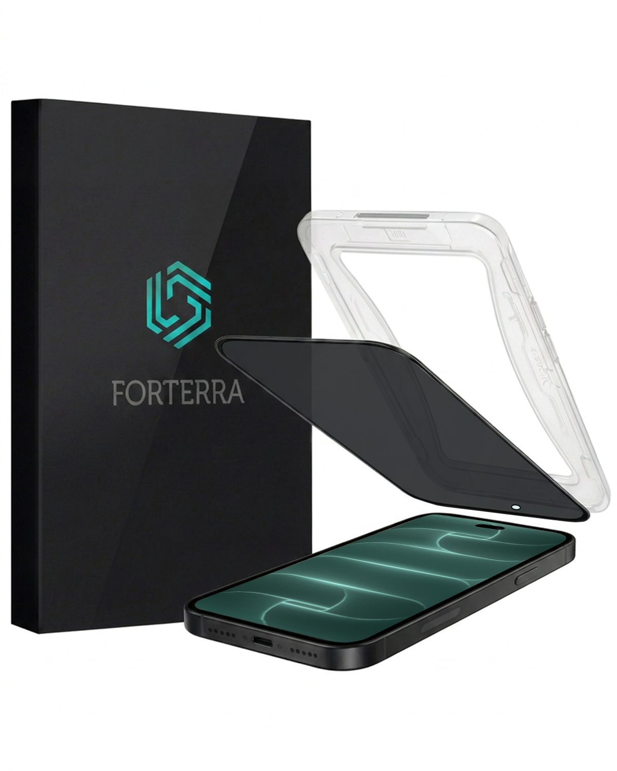Forterra Forterra iPhone 18 Pro Hybrid Privacy Screenprotector
