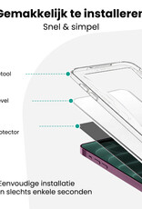 Forterra Forterra iPhone 18 Pro Hybrid Privacy Screenprotector - 2 PACK