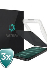 Forterra Forterra iPhone 18 Pro Hybrid Privacy Screenprotector - 3 PACK