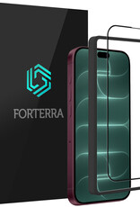 Forterra Forterra iPhone 18 Pro Screenprotector Met Installieframe