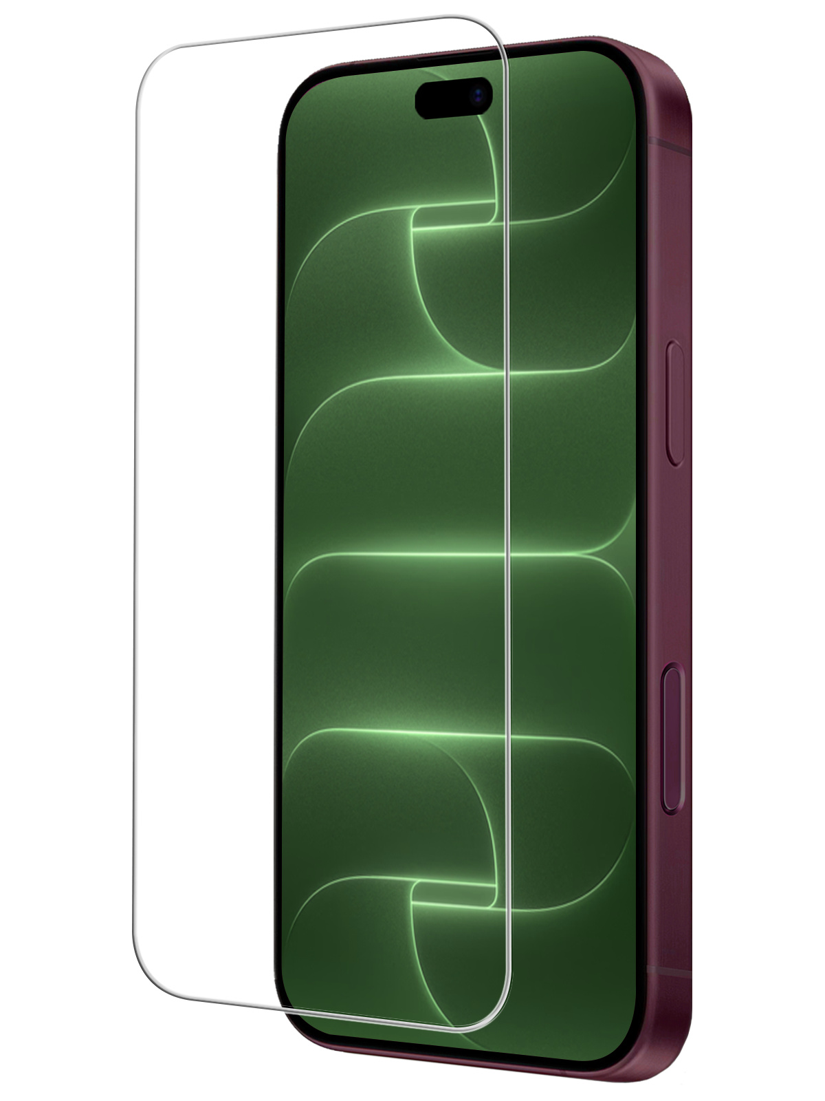 BASEY. BASEY. iPhone 18 Pro Max Screenprotector Glas Met Dichte Notch
