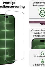BASEY. BASEY. iPhone 18 Pro Max Screenprotector Glas Met Dichte Notch