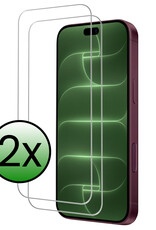 BASEY. BASEY. iPhone 18 Pro Max Screenprotector Glas Met Dichte Notch - 2 PACK