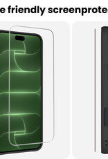 BASEY. BASEY. iPhone 18 Pro Max Screenprotector Glas Met Dichte Notch - 2 PACK