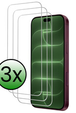 BASEY. BASEY. iPhone 18 Pro Max Screenprotector Glas Met Dichte Notch - 3 PACK