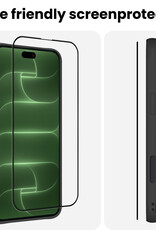 BASEY. BASEY. iPhone 18 Pro Max Screenprotector Glas Full Cover 2D - 3 PACK