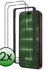 BASEY. BASEY. iPhone 18 Pro Screenprotector Met Installieframe - 2 PACK