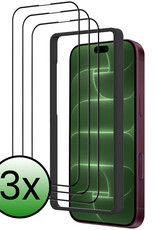 BASEY. BASEY. iPhone 18 Pro Screenprotector Met Installieframe - 3 PACK