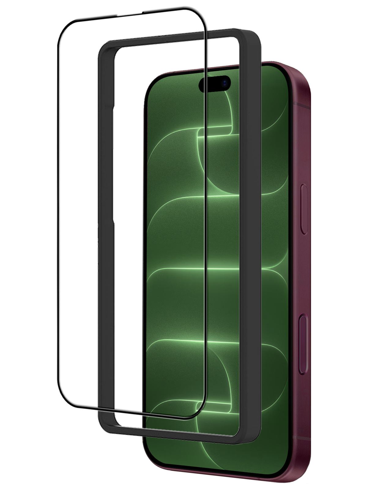 BASEY. BASEY. iPhone 18 Pro Max Screenprotector Met Installieframe