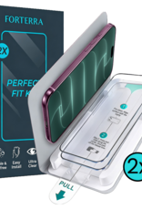Forterra Forterra iPhone 18 Pro Screenprotector Perfect Fit Kit - 2 PACK