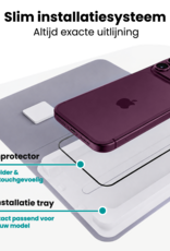 Forterra Forterra iPhone 18 Pro Max Screenprotector Perfect Fit Kit - 2 PACK