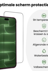 BASEY. BASEY. iPhone 18 Pro Max Screenprotector Perfect Fit Kit - 2 PACK