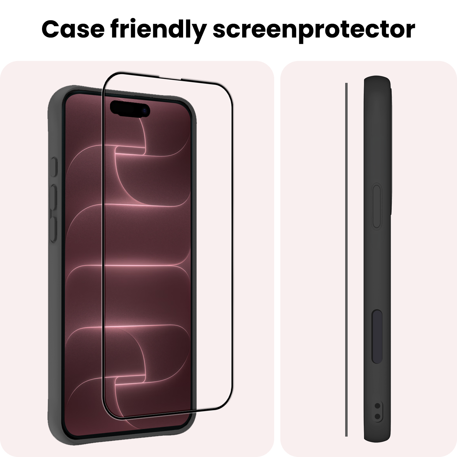 NoXx NoXx iPhone 18 Pro Max Hybrid Screenprotector - 3 PACK