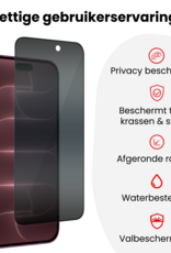 NoXx NoXx iPhone 18 Pro Max Hybrid Privacy Screenprotector - 3 PACK