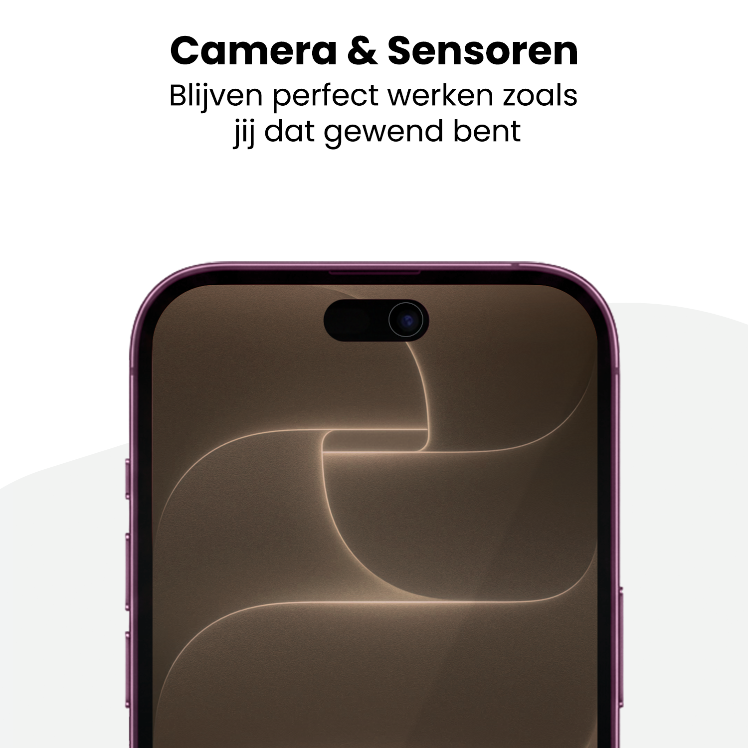 Nomfy Nomfy iPhone 18 Pro Max Hybrid Privacy Screenprotector