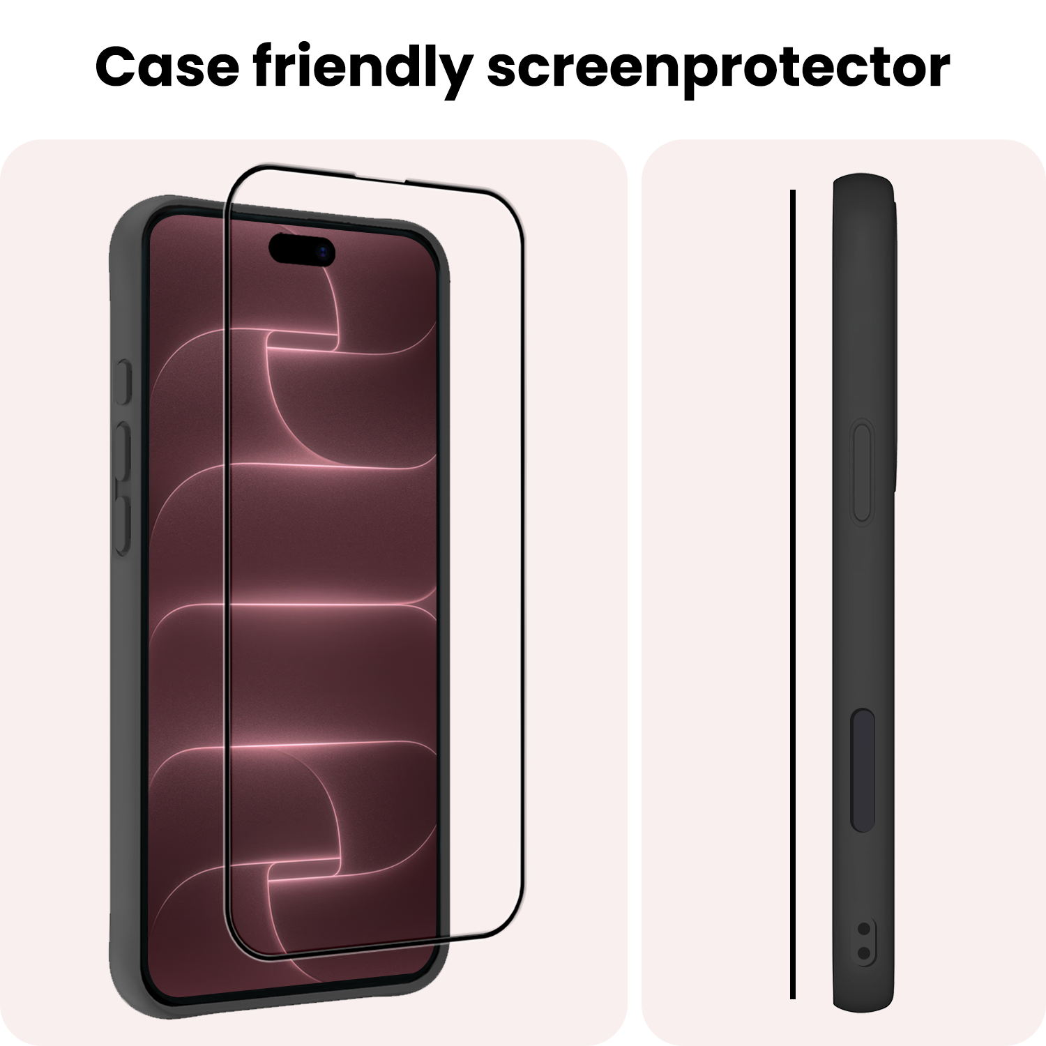NoXx NoXx iPhone 18 Pro Max Screenprotector Met Installieframe - 2 PACK