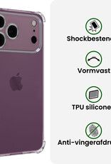 BASEY. BASEY. iPhone 18 Pro Hoesje Shockproof Met Screenprotector Met Dichte Notch