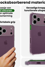 BASEY. BASEY. iPhone 18 Pro Max Hoesje Shockproof Met Screenprotector Met Dichte Notch