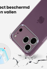 BASEY. BASEY. iPhone 18 Pro Max Hoesje Shockproof Met Screenprotector Met Dichte Notch