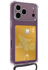 BASEY. BASEY. iPhone 18 Pro Hoesje Pashouder met Koord