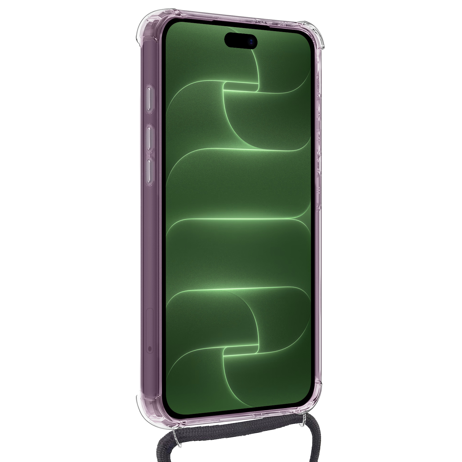 BASEY. BASEY. iPhone 18 Pro Hoesje Pashouder met Koord - 2 PACK