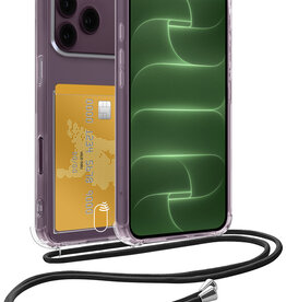 BASEY. BASEY. iPhone 18 Pro Max Hoesje Pashouder met Koord