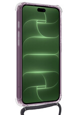 BASEY. BASEY. iPhone 18 Pro Max Hoesje Pashouder met Koord Met Screenprotector
