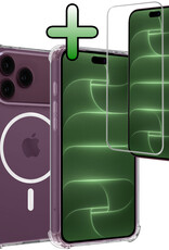 BASEY. BASEY. iPhone 18 Pro Max Magsafe Hoesje Transparant Met Screenprotector