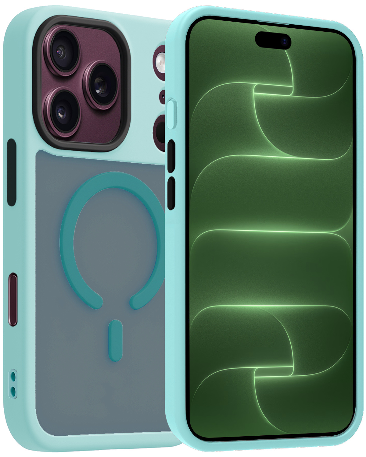 BASEY. BASEY. iPhone 18 Pro Magsafe Hoesje - Lichtblauw