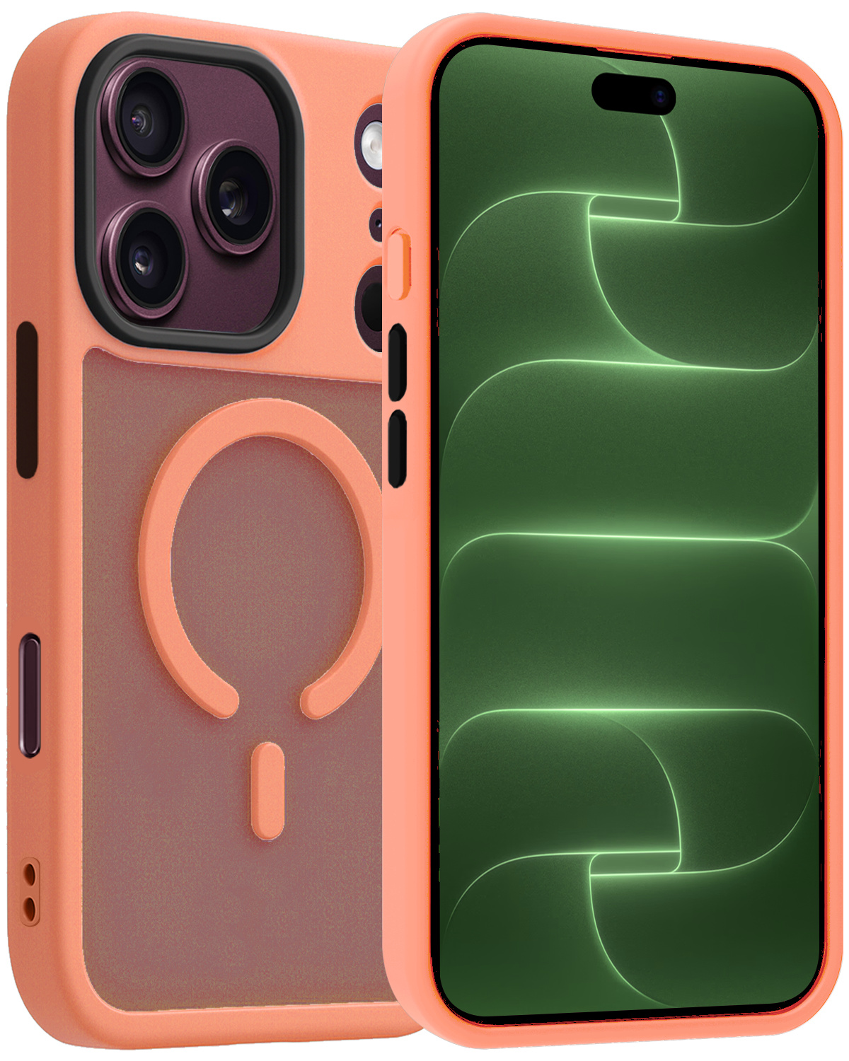 BASEY. BASEY. iPhone 18 Pro Magsafe Hoesje - Perzik