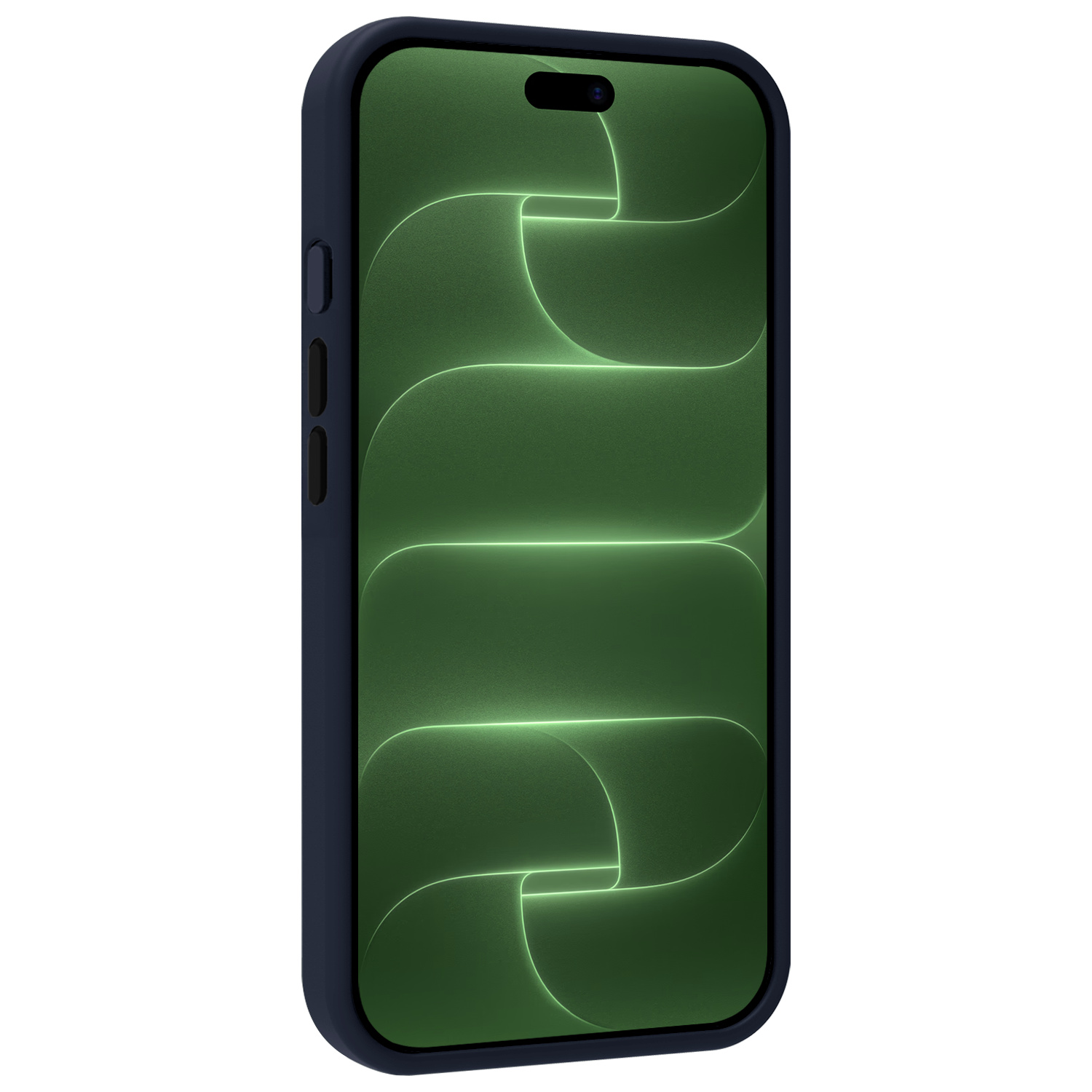 BASEY. BASEY. iPhone 18 Pro Magsafe Hoesje Donkerblauw Met 2x Screenprotector