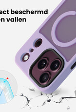 BASEY. BASEY. iPhone 18 Pro Max Magsafe Hoesje - Lila - 2 PACK