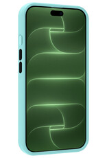 BASEY. BASEY. iPhone 18 Pro Max Magsafe Hoesje Lichtblauw Met Screenprotector