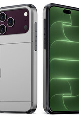 BASEY. BASEY. iPhone 18 Pro Hoesje Pashouder Hard - Grijs