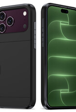 BASEY. BASEY. iPhone 18 Pro Max Hoesje Pashouder Hard - Zwart