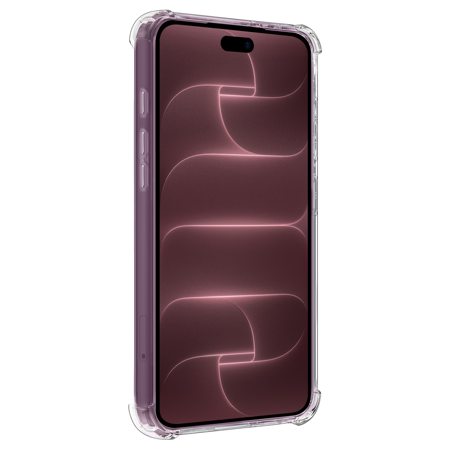 NoXx NoXx iPhone 18 Pro Hoesje Shockproof - Transparant