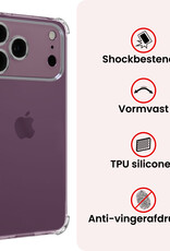 NoXx NoXx iPhone 18 Pro Max Hoesje Shockproof Met Screenprotector Met Dichte Notch