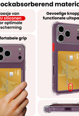 NoXx NoXx iPhone 18 Pro Hoesje Pashouder - 2 PACK