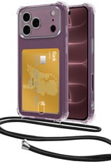 NoXx NoXx iPhone 18 Pro Hoesje Pashouder met Koord