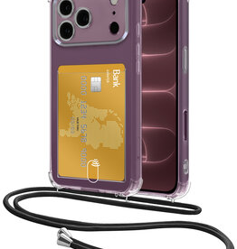 NoXx NoXx iPhone 18 Pro Hoesje Pashouder met Koord