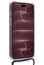 NoXx NoXx iPhone 18 Pro Hoesje Pashouder met Koord - 2 PACK