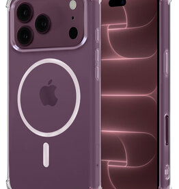 NoXx NoXx iPhone 18 Pro Max Magsafe Hoesje - Transparant
