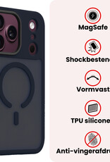 NoXx NoXx iPhone 18 Pro Magsafe Hoesje - Donkerblauw