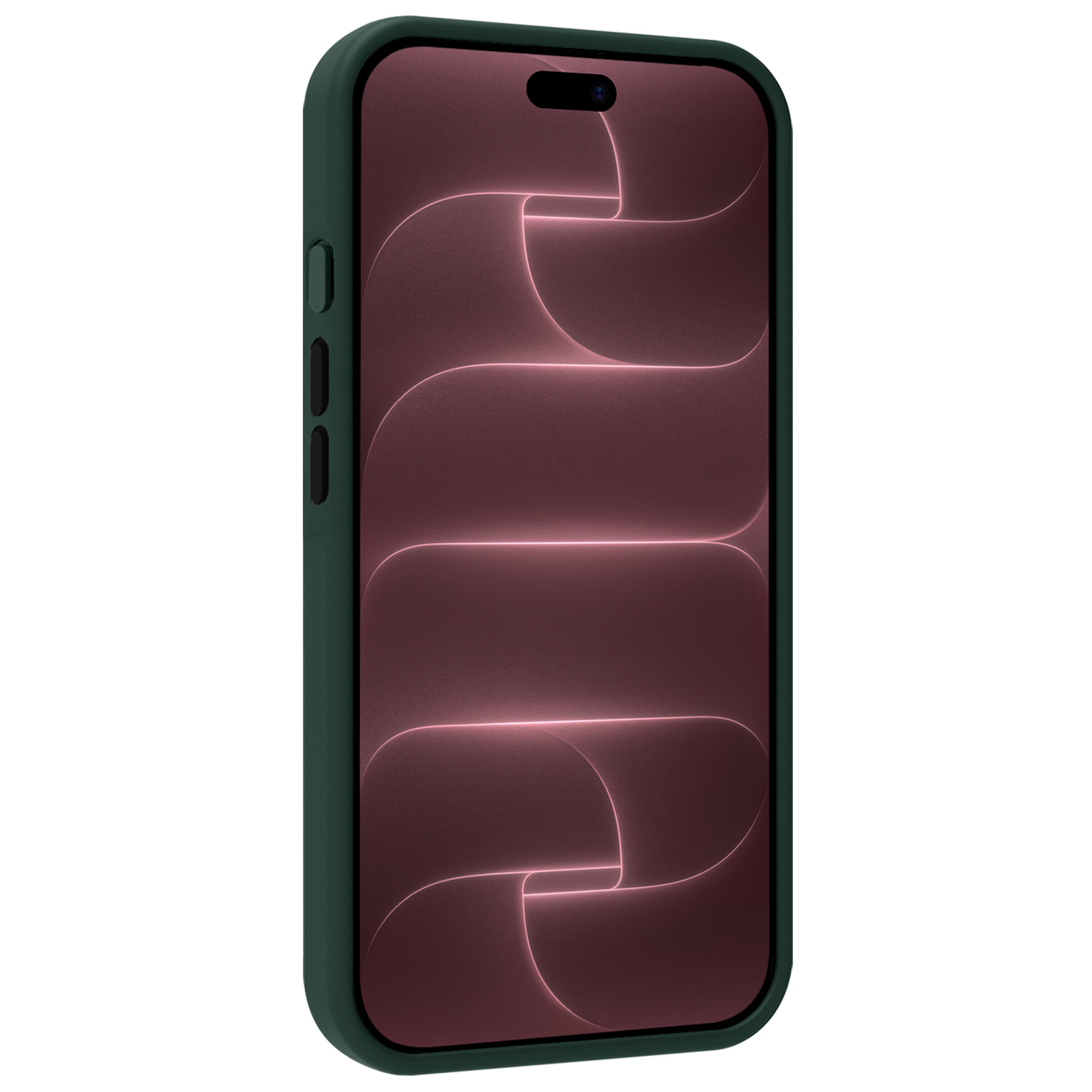 NoXx NoXx iPhone 18 Pro Magsafe Hoesje Donkergroen Met Screenprotector