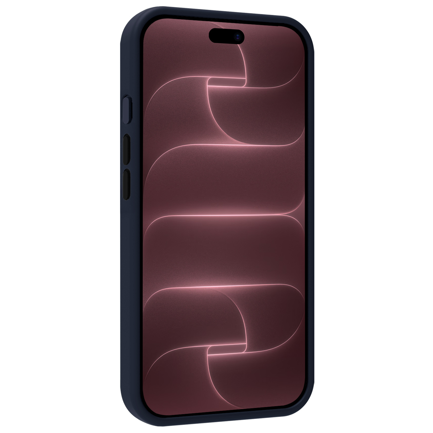 NoXx NoXx iPhone 18 Pro Magsafe Hoesje Donkerblauw Met 2x Screenprotector